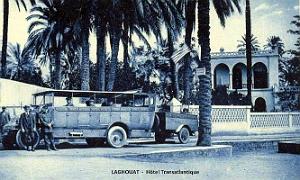 Laghouat - Hotel Transatlantique - Auto-Circuits-Nord-Africaine